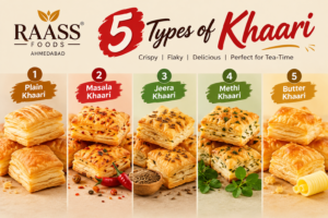 Read more about the article RAASS FOODS Khari – Crispy, Flaky & Delicious!