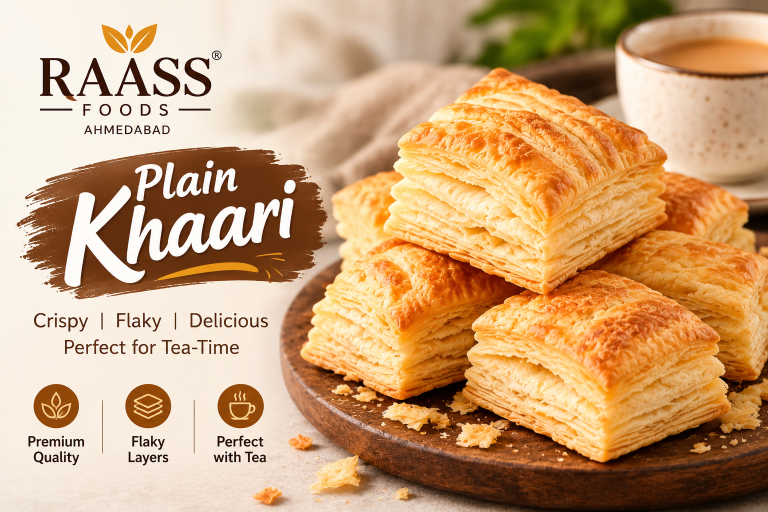 You are currently viewing Plain Khaari – Crispy, Flaky & Deliciously Irresistible!