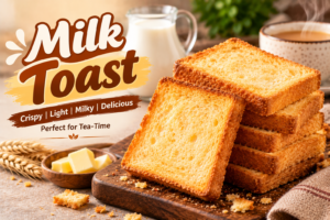 Read more about the article Milk Toast – Crispy, Light & Perfect for Every Tea-Time!